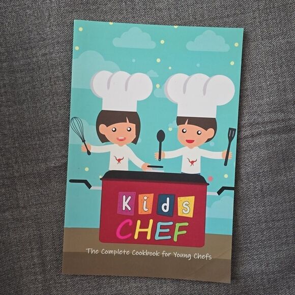 Kids Chef Cookbook Homeschool  Science Educational Book Easy Recipes Cooking Kid - Picture 1 of 5
